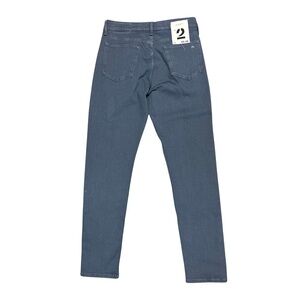 Rag & Bone BRAN Charcoal Gray Denim Jeans MED22H1223BKBR NWOT 33x32 Fit 2 Slim
